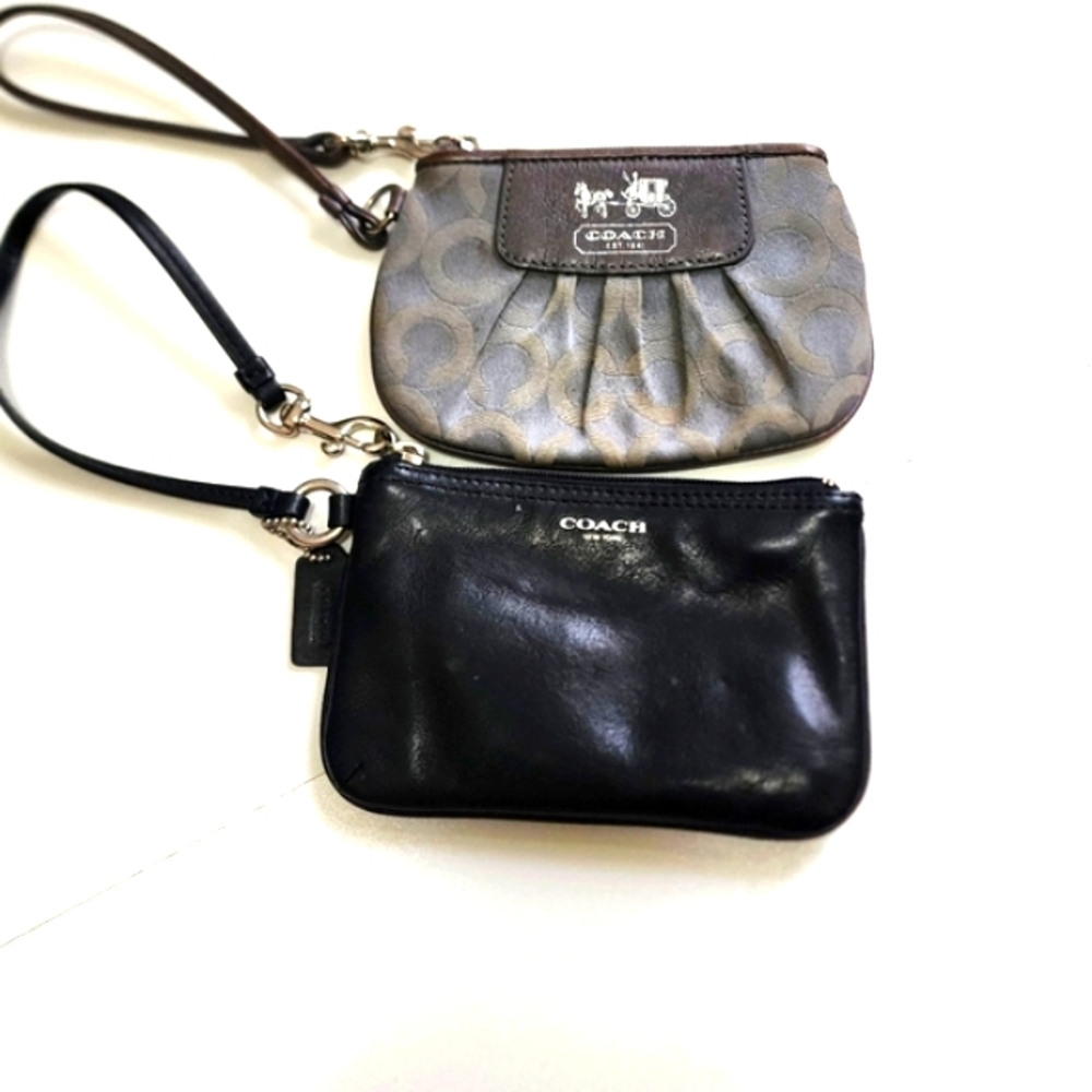 2 COACH Wristlets